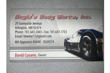 Logo for Boyles Body Works Logo for Boyles Body Works