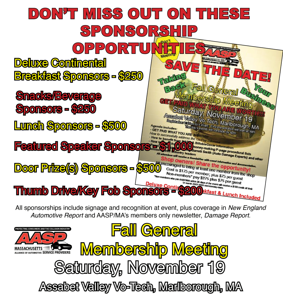 Sponsor Fall Meeting
