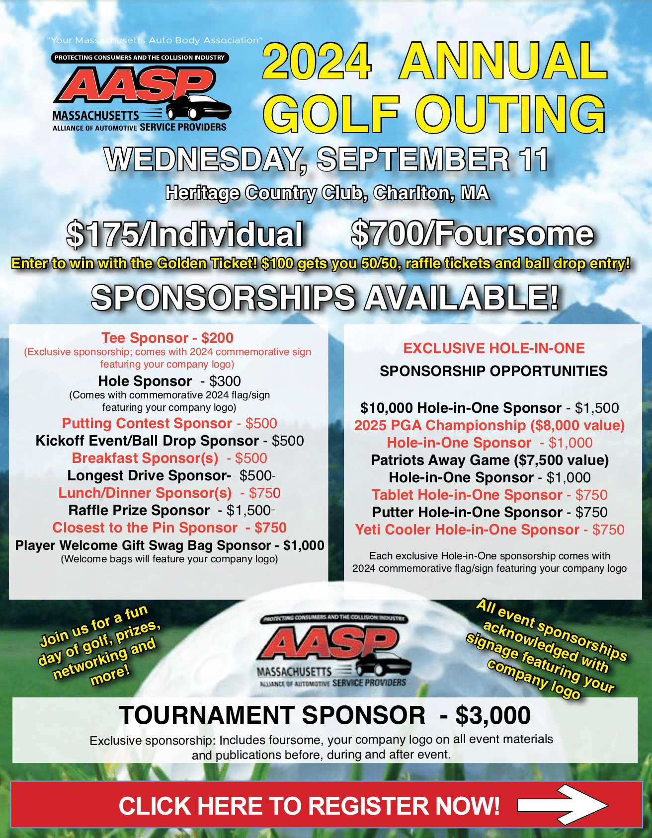 AASP-MA Golf Outing 2024